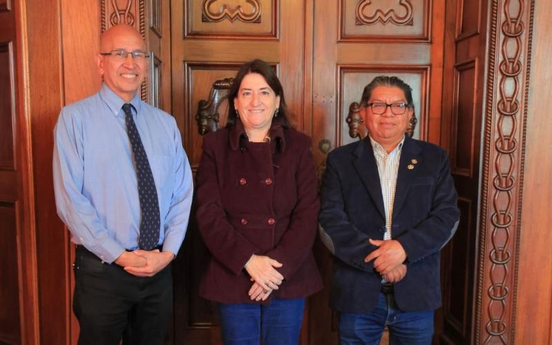 Autoridades del MCD impulsan proyectos de desarrollo cultural y deportivo para San Marcos. 