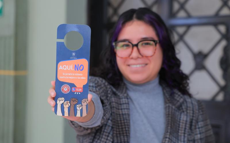 No a la violencia contra la mujer