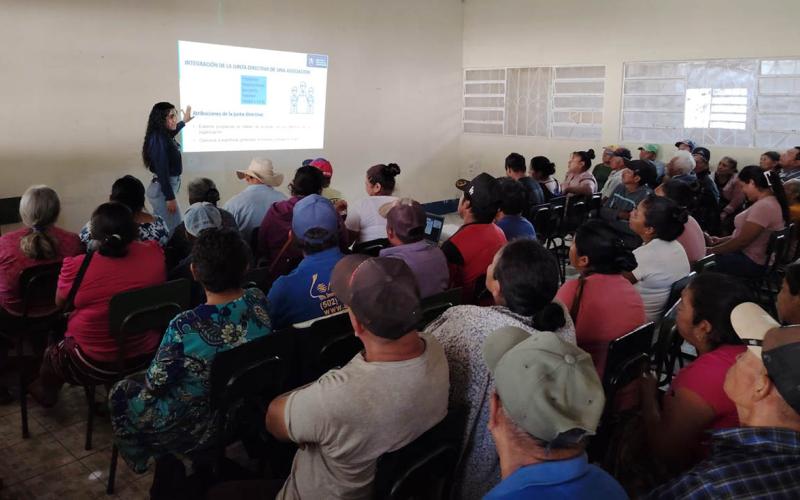 Nueva asociación productiva de San Miguel Petapa integra su Junta Directiva 