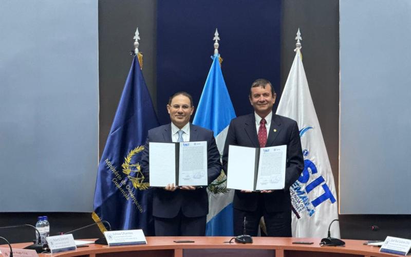 Convenio entre SIT y Mingob busca reducir la brecha digital y fortalecer la seguridad en Guatemala