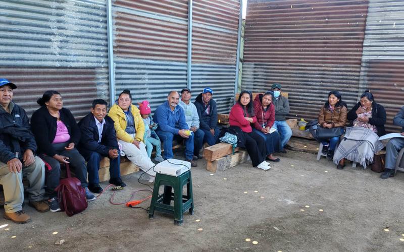 Promotores comunitarios capacitados para potenciar el trabajo de los CADER