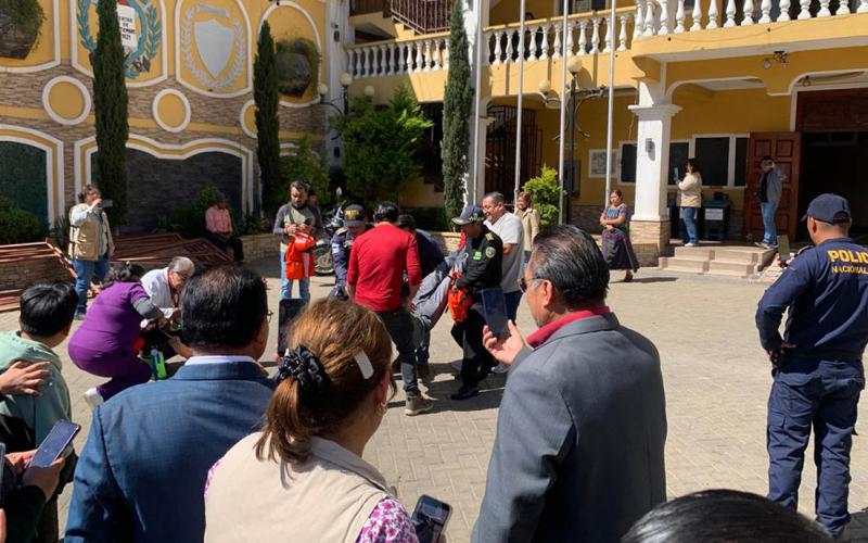 Sede de Quetzaltenango se sumó al simulacro nacional del Terremoto