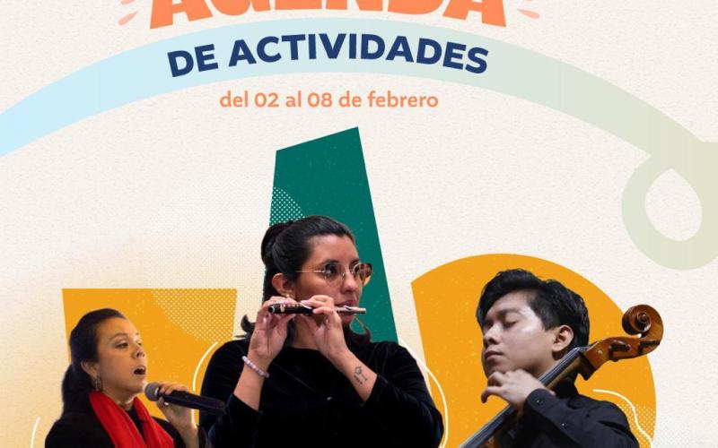Agenda de actividades del 02 al 08 de febrero