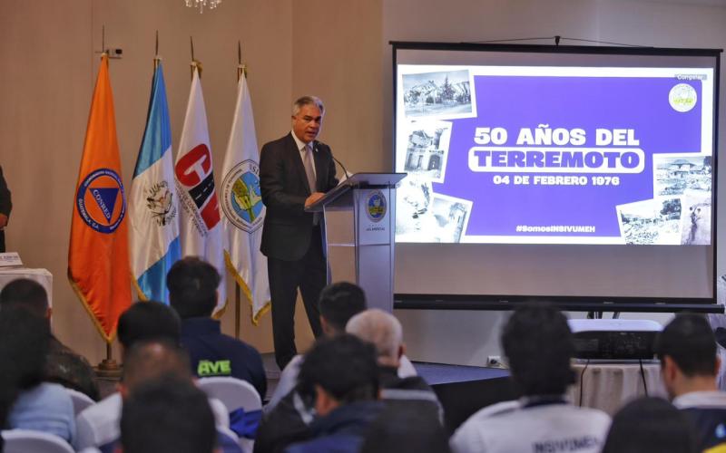 La memoria del 76, impulsa la prevención y la alerta sísmica en Guatemala