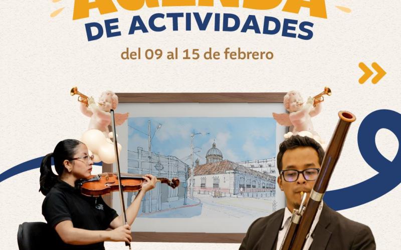 Agenda de actividades del 09 al 15 de febrero