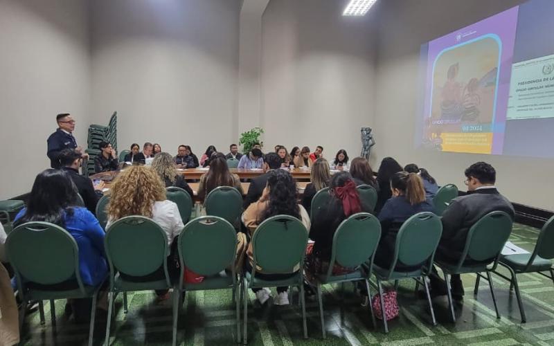  Unidad de Género retoma charlas preventivas sobre el acoso y violencia sexual. 