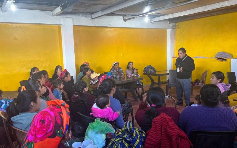 Promueven la gastronomía y los saberes ancestrales en San Mateo Ixtatán. 