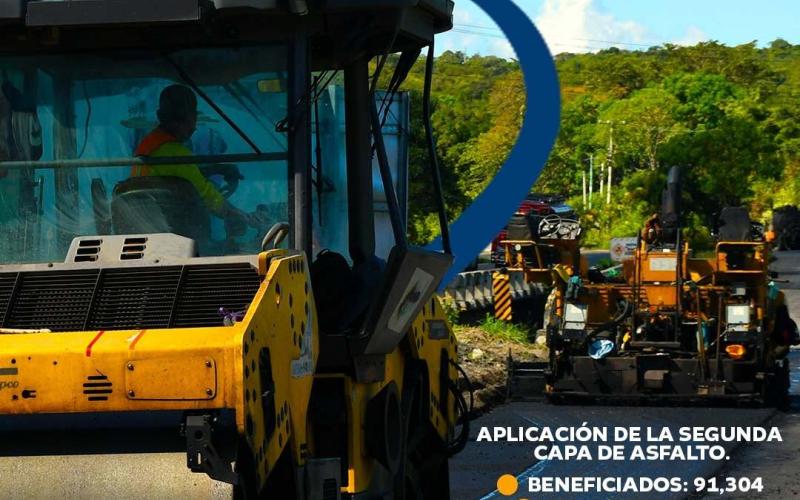 Avanzan mejoras en la CA-1 Oriente entre Pueblo Nuevo Viñas y Barberena