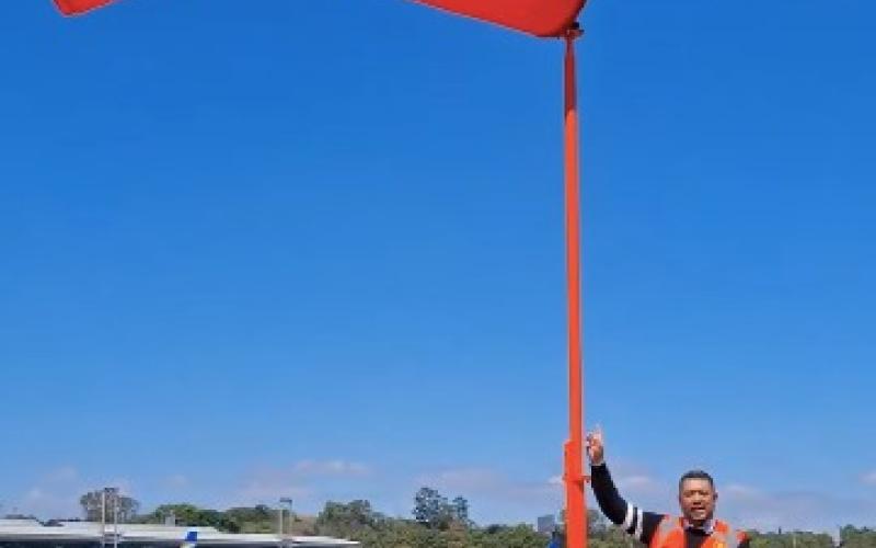 Una manga que salva decisiones en los aeropuertos del país
