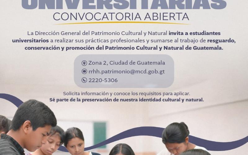 ¿Quieres que tu práctica profesional deje huella en Guatemala?