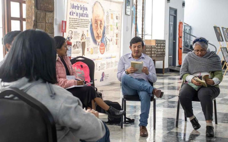 Mario Payeras vuelve a cobrar vida en el Círculo de Lectura de la Biblioteca Nacional