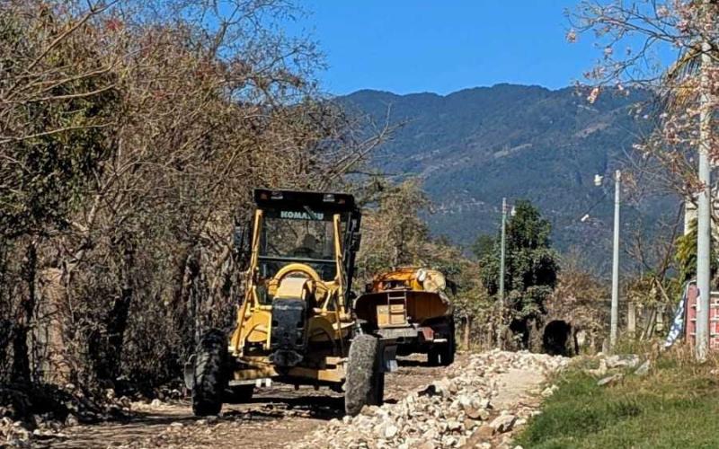 Mejoran 8.5 kilómetros de la ruta CR-JAL-45 