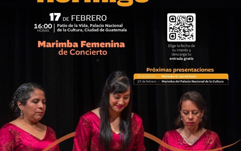 Festival de la Marimba 2026: Marimba Femenina de Concierto