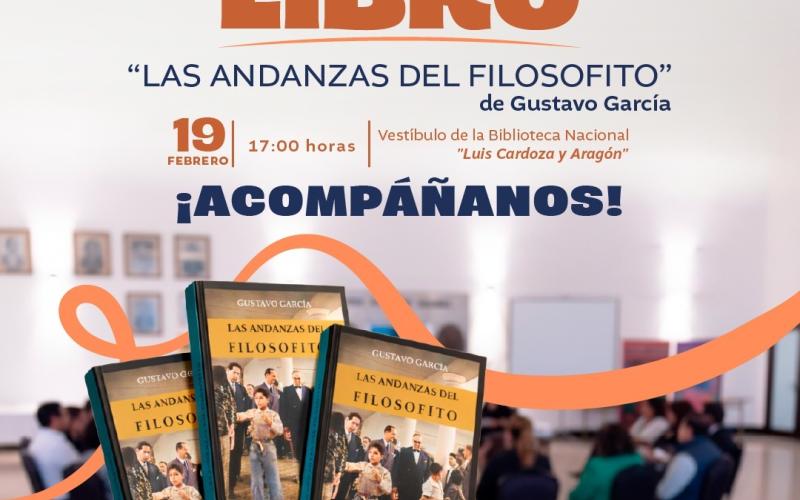 Presentación del libro “Las andanzas del filosofito” de Gustavo García