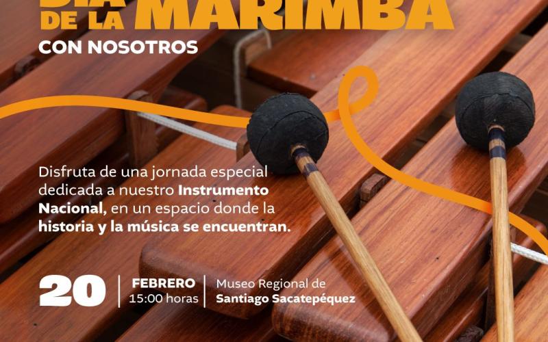 ¡Mañana nos encontramos al ritmo de la marimba!