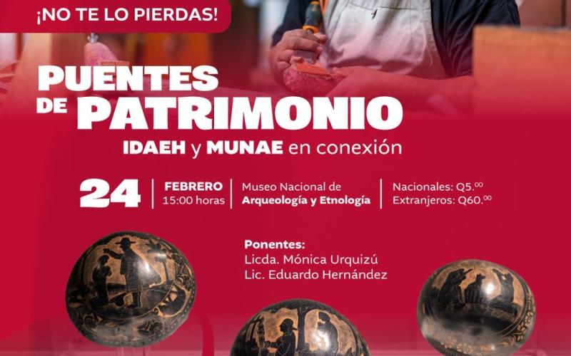 IDAEH y MUNAE conectan en “Puentes de Patrimonio” para fortalecer la memoria histórica