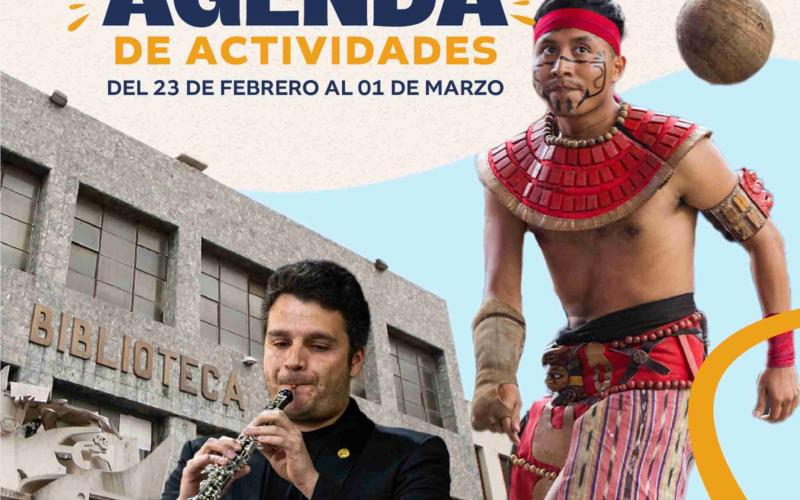 Agenda de actividades del 23 de febrero al 01 de marzo