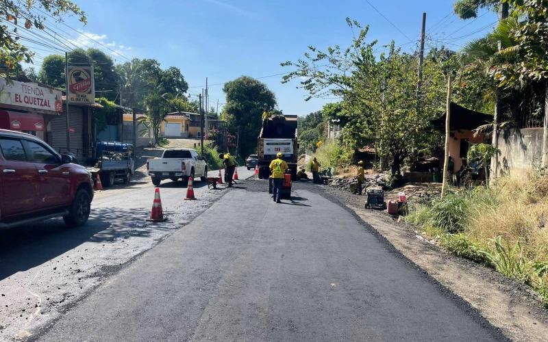 Labores en la CA-2 Occidente mejoran la conectividad en Retalhuleu