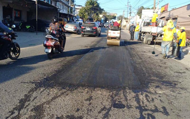 Mejoras en la carretera que conecta la CA-1 Occidente con San Jacinto y San Martín Jilotepeque