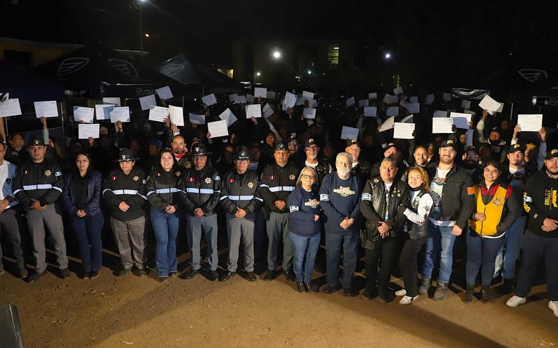Educación vial fortaleció a los Zorros Guardianes que apoyarán a motociclistas durante la Caravana del Zorro 2026