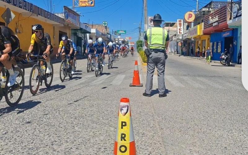 PROVIAL resguarda la primera etapa del Tour por la Paz 
