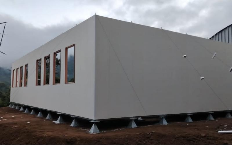 Fortalecimiento de infraestructura educativa en San Marcos con nuevo módulo prefabricado