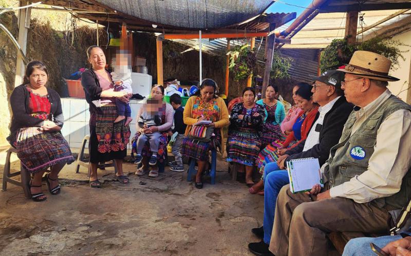 Apoyo técnico fortalece alimentación de familias de Tecpán