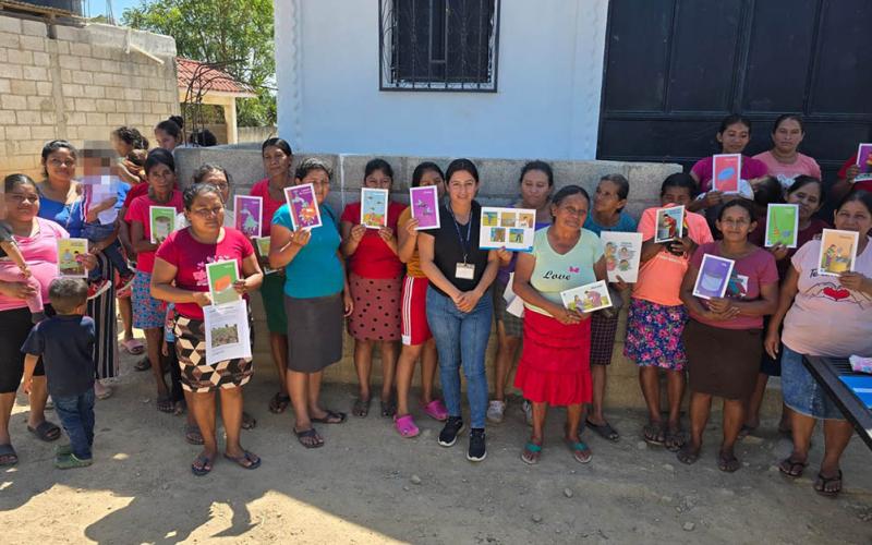 Capacitan a mujeres y jóvenes de Zacapa en el consumo de vegetales nutritivos