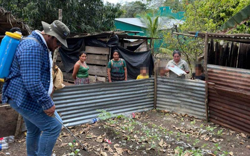 Familias mejoran sus cultivos con asistencia técnica en El Chal