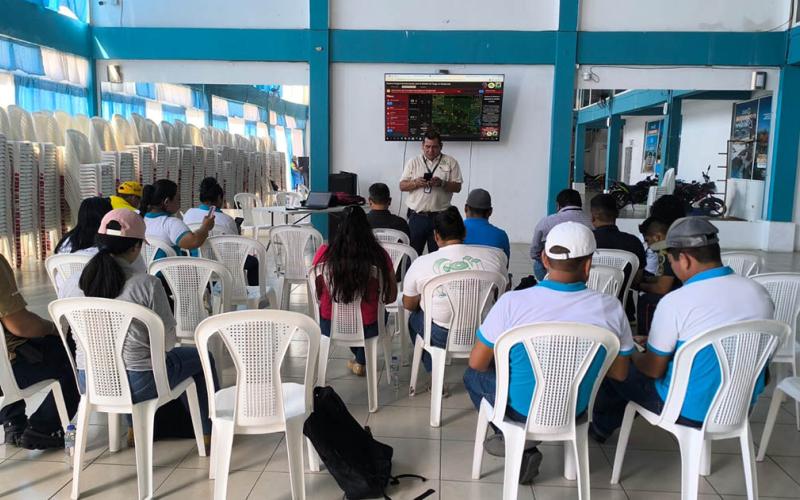 Fortalecen acciones de prevención de incendios forestales en Melchor de Mencos