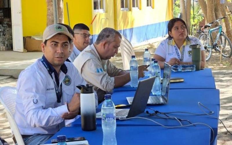 Petén fortalece coordinación interinstitucional para la prevención de incendios forestales