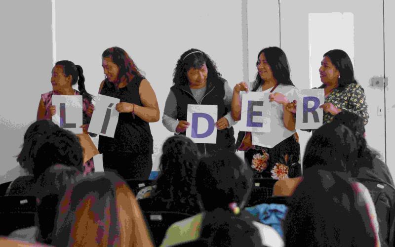 PROMOVIENDO EL EMPODERAMIENTO DE LIDERESAS COMUNITARIAS EN EL MARCO DEL DÍA INTERNACIONAL DE LA MUJER, CON ACCESO A BECAS PARA FORMACIÓN TÉCNICA