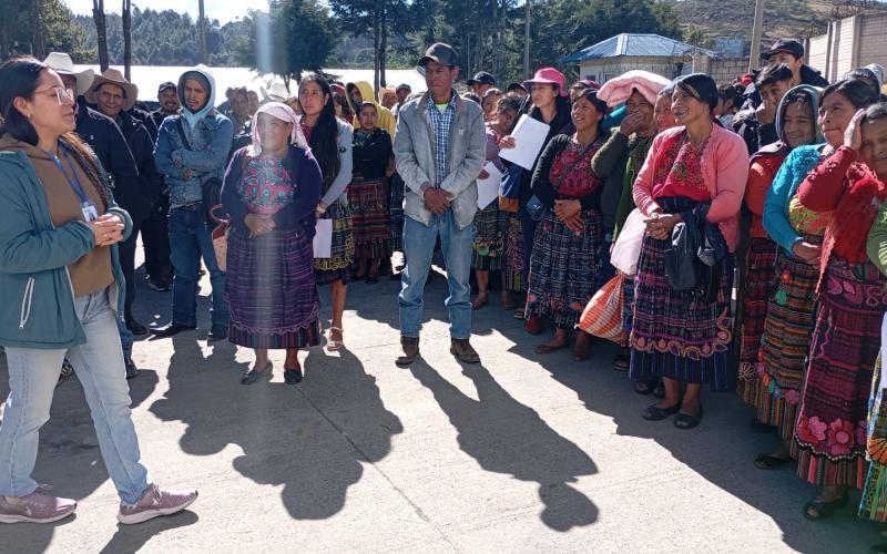 Impulsan huertos para mejorar alimentación de familias de San Marcos