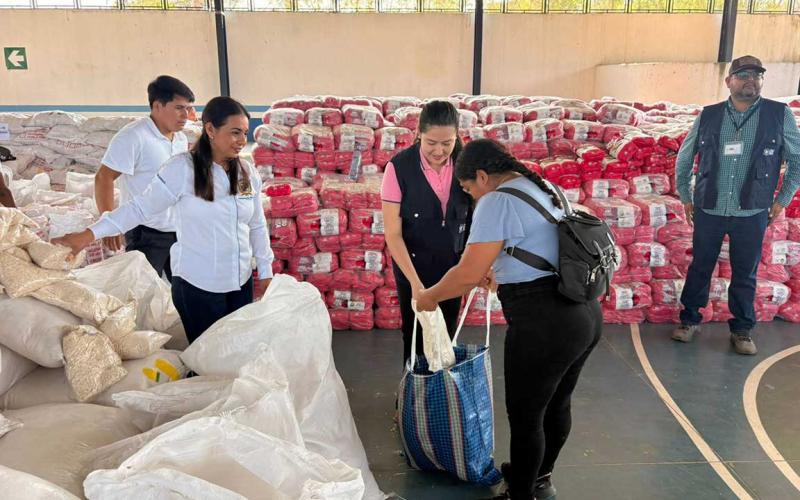 Más de 41 mil raciones alimentarias llegan a comunidades que más lo necesitan