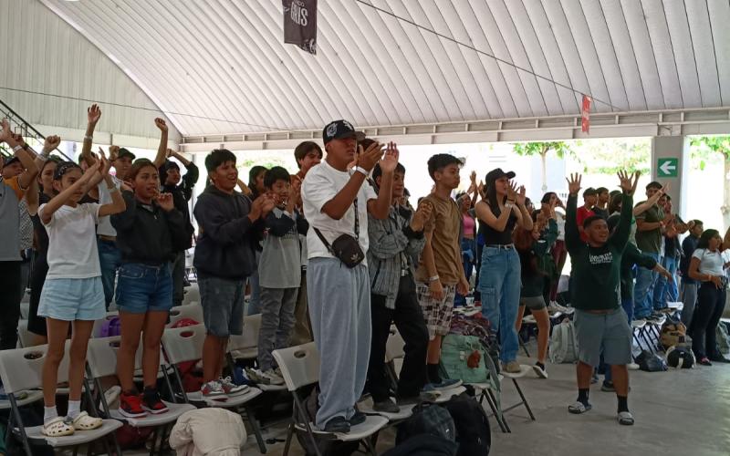 Udevipo impulsa liderazgo juvenil en campamentos en Tierra Alta