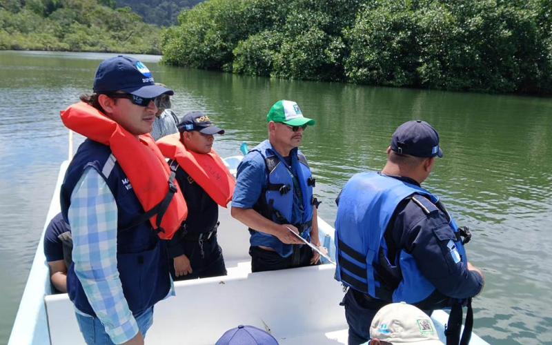 Patrullaje interinstitucional refuerza control ambiental y pesquero en Izabal