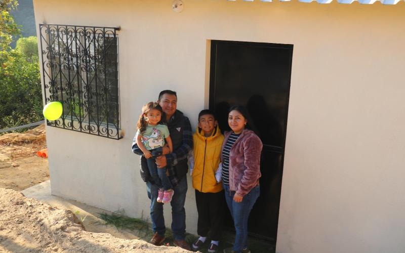 ¨FAMILIA LINDO¨ UNA DE LAS FAMILIAS BENEFICIADAS POR FOPAVI