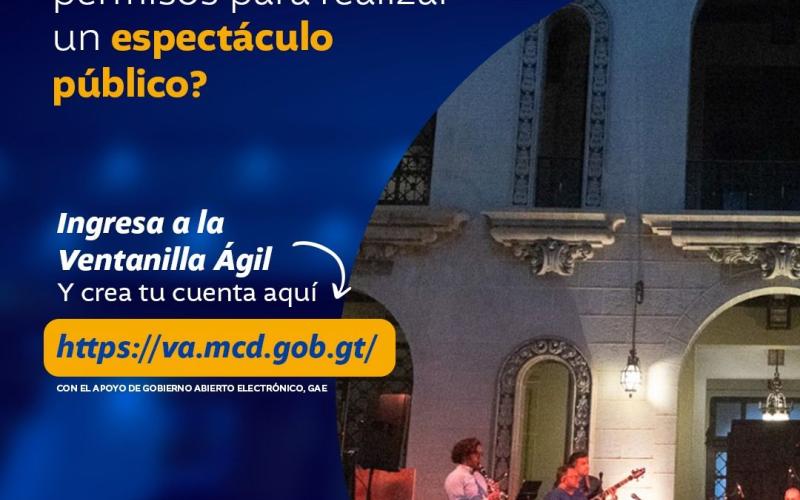 ¿Quieres realizar un evento público?