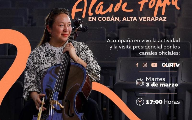 Lanzamiento de la Orquesta Sinfónica Juvenil Femenina y Coro Alaide Foppa