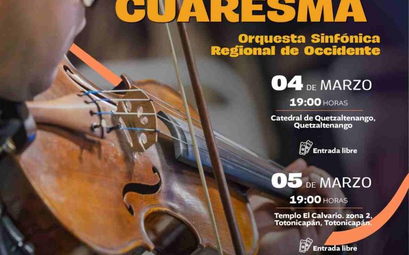 Cuaresma Sinfónica en el Occidente del país