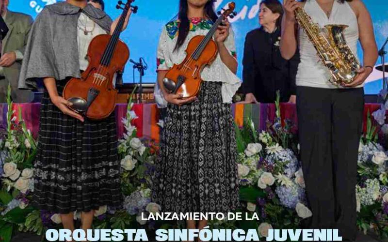 Lanzamiento de la Orquesta Sinfónica Juvenil Femenina y el Coro “Alaíde Foppa”