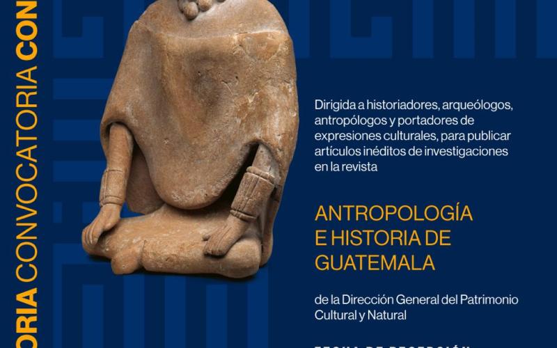 Convocatoria abierta: Publica en la Revista Antropología e Historia de Guatemala