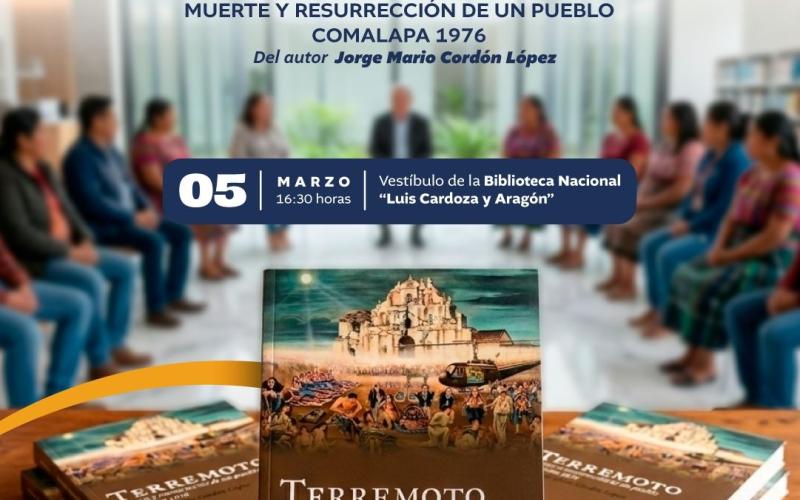 “Terremoto: Muerte y Resurrección” en la Biblioteca Nacional Luis Cardoza y Aragón