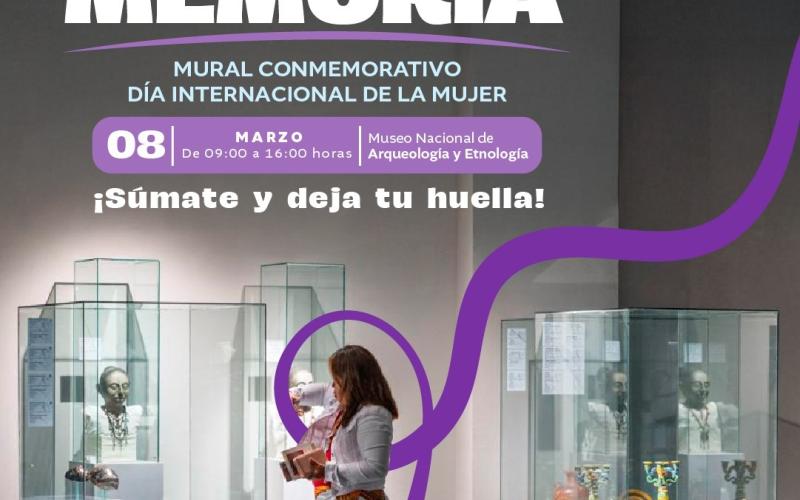 Conmemoración del Día Internacional de la Mujer en el Museo Nacional de Arqueología y Etnología
