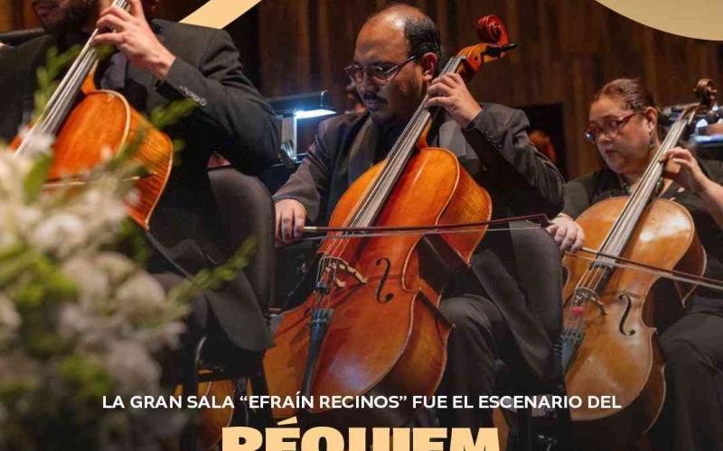 “Réquiem” de Mozart conmueve en la Gran Sala Efraín Recinos
