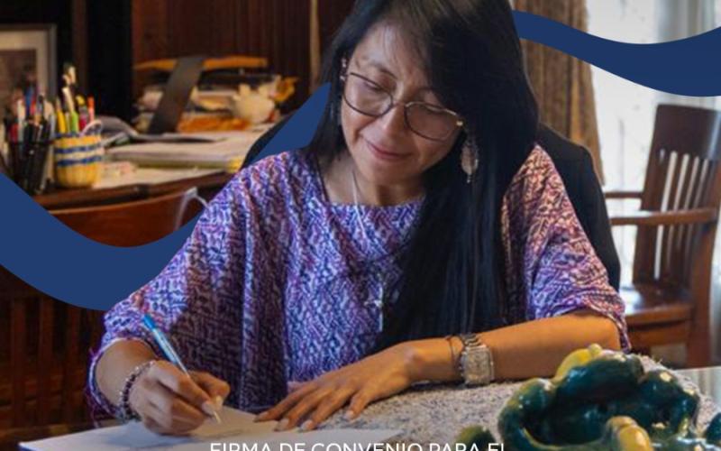 Viceministerio de Patrimonio Cultural y Natural firmó un convenio con FUNDCREA