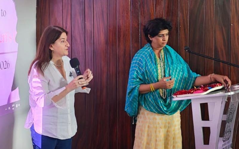 Ministra Grazioso participó en conmemoración del Día Internacional de la Mujer en la Embajada de la India