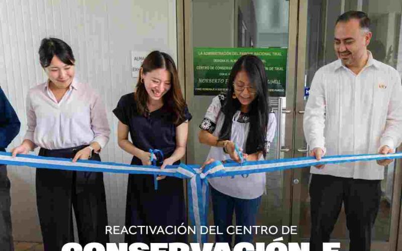 Reactivación del Centro de Conservación e Investigación del Parque Nacional Tikal