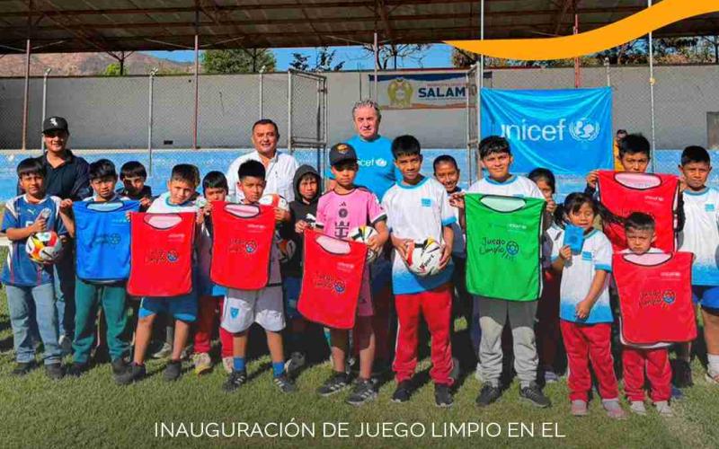 ¡El Estadio Municipal Las Rosas, en Salamá, se vistió de fiesta con la inauguración de JuegoLimpio!