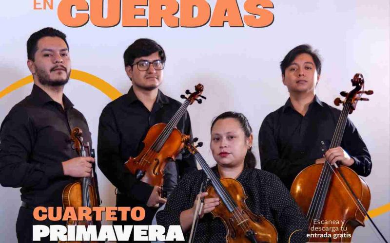 Sábados Clásicos a cargo del Cuarteto Primavera